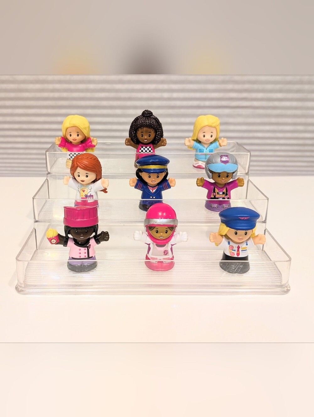 Fisher-Price x Barbie "You Can Be Anything" Career Figures (9-Piece Lot)
